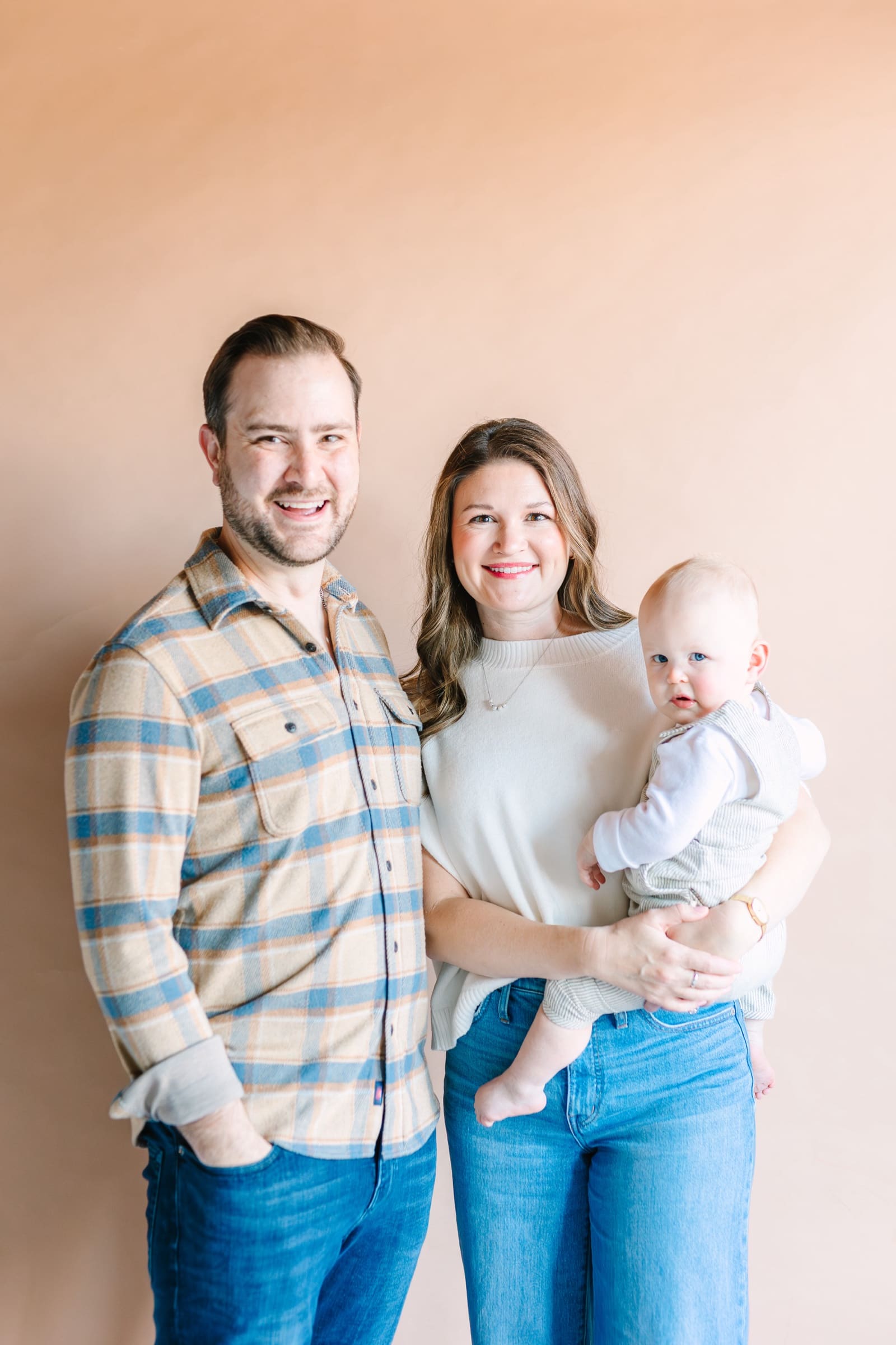 Kenzie Scott with her family